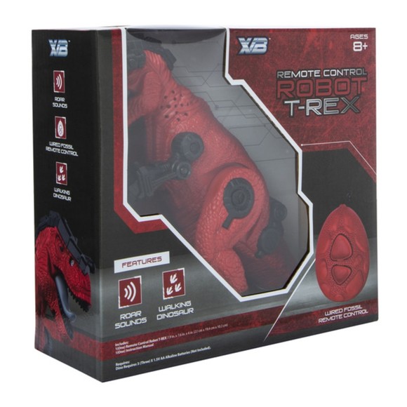XVB Remote Control Robot T-Rex - Red Gift Idea - Picture 1 of 2